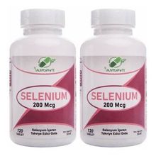 Yurdavit Selenium 200 mcg İçeren 2x120 Tablet