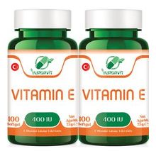 Yurdavit Vitamin E 400 IU İçeren 2x100 Kapsül