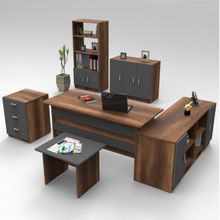 Yurudesign Vario Abcdef Antrasit Ofis Büro Masa Takımı