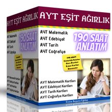 Yüzde Yüz Ayt Eşit Ağırlık Kazandıran Eğitim Seti - Enine Boyuna Eğitim