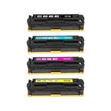 Yüzde Yüz Toner HP CF380A CF381A CF382A CF383A Pro M476 312A 4 Renk Muadil Toner