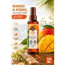 Yves Rocher 100 ml Canlandırıcı Mango Kişniş Saç Vücut Spreyi