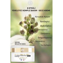 Yves Rocher Yaşlanma Karşıtı Cildi Sıkılaştırıcı ve Güçlendirici Gece Bakım Kremi 50ML