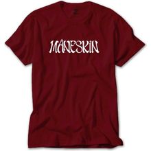 Z Zepplin RT5908 Maneskin Yazı Kırmızı Erkek T-shirt