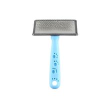Zampa 14x9 cm Medium Mavi Slikon Top Başlıklı Kedi ve Köpek Fırçası