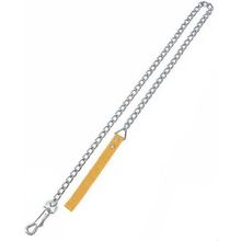 Zampa 2.0 mm x 120 cm Yumuşak Dokulu Sarı Köpek Gezdirme Zinciri