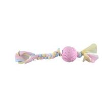 Zampa 36 cm Karışık Renkli Ballrope İpli Top Köpek Oyuncağı