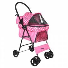 Zampa BL07-P Pembe 42x63x89 cm Perez Kedi ve Köpek Arabası