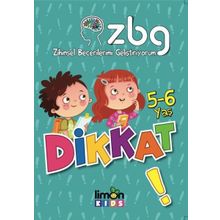 Zbg Zihinsel Becerilerimi Geliştiriyorum 5-6 Yaş Dikkat