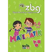 ZBG Zihinsel Becerilerimi Geliştiriyorum 5 6 Yaş Matematik-Limon Kids Yayınları