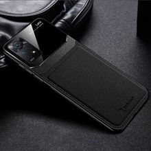 Zebana Xiaomi Redmi Note 11 Pro Siyah Lens Deri Cep Telefonu Kılıfı