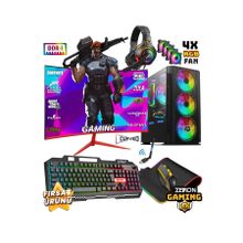 Zeiron NCX20 i5-12400F 32GB RAM 512GB SSD 8GB RTX 3050 FreeDOS 24 inç Monitör Oyun Bilgisayarı