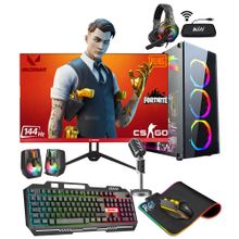 Zeiron Sirius X20 i5-3470 16GB RAM 500GB HDD 128GB SSD GTX 1050 Ti FreeDOS 24 inç Monitör Oyun Bilgisayarı