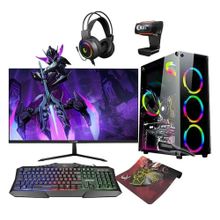 Zeiron X7 Pro i5-4440 16GB RAM 1TB HDD 240GB SSD 4G RX 550 FreeDOS 23.8 inç Monitör Oyun Bilgisayarı