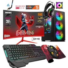 Zeiron ZGX25 Ryzen 5 3600 32GB RAM 512GB SSD RX 550 FreeDOS 23.8 inç Monitör Oyun Bilgisayarı