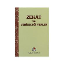 Zekat ve Verileceği Yerler - Heyet-Kurul-Komisyon