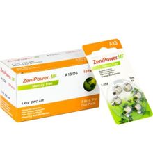 Zeni Power 10 Paket / 60 Adet 13 Numara İşitme Cihazı Pili