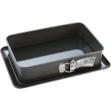Zenker DeLüxe Dikdörtgen 28x18 cm Siyah Pişirme Tepsisi