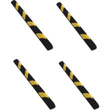 Zeplin Siyah-Sarı 190 cm 4 Adet Yüksek Performans Araç Stoperi