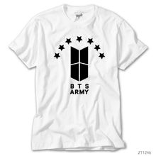 Zepplin BTS 7 Yıldız Logo Beyaz T-Shirt