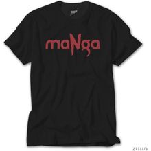 Zepplin Manga Siyah Kadın T-shirt