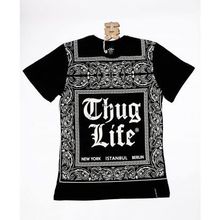 Zepplin Thug Life Siyah T-Shirt