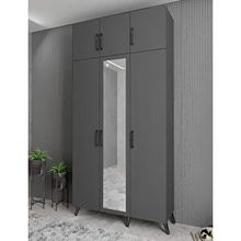 Zerka Concept Açelya Füme 120 cm M5 Portmanto