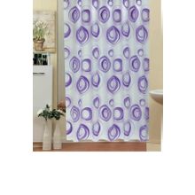 Zethome 4954 Evdy Lila Çift Kanat 2x110x200 cm Duş Perdesi