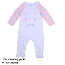 Zeyland K-42H602477 - 9 - 12 Ay Pembe Kız Çocuk Tulum
