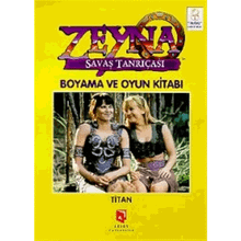 ZEYNA SAVAŞ TANRIÇASI BOYAMA VE OYUN KITABI TITAN - GENEL