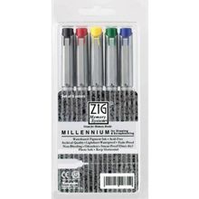 Zig 0.05 mm 5 Renk Millennium Teknik Çizim Kalemi
