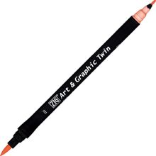Zig 222 Art Graphic Salmon Twin Marker Çizim Kalemi