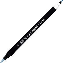 Zig 302 Art Graphic Pastel Blue Twin Marker Çizim Kalemi