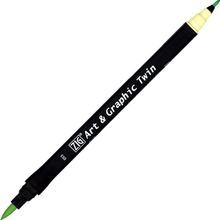 Zig 53 Art Graphic Lime Green Twin Marker Çizim Kalemi