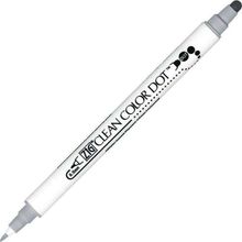 Zig 5744307 Clean Color Dot 0,5 mm Çift Uçlu TC-6100 091 Platinum Keçeli Kalem