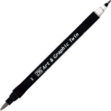 Zig 80 Art Graphic Cool Grey 5 Twin Marker Çizim Kalemi