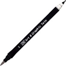 Zig Art Graphic Twin Marker 80 Light Gray Çizim Kalemi