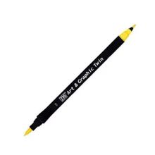 Zig Art&Graphic Twin 001 Yellow Teknik Çizim Kalemi