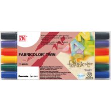 Zig Fabricolor Twin 6 Renk Kumaş Boyama Kalem Seti
