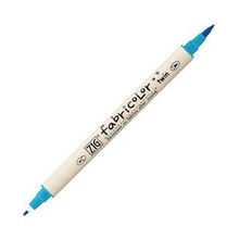 Zig Fabricolor Twin TC-4000 031 Cobalt Blue Çift Uçlu Kumaş Kalemi