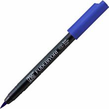 Zig Fudebiyori Brush Pen Yaldızlı 030 Blue Kalem