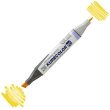 Zig KC-3000N 106 Yellow Kurecolor Twin Marker Kalem