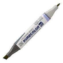 Zig Kurecolor KC-3000 Twin S 545 Olive Green Marker Kalem