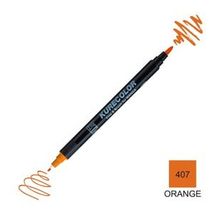 Zig Kurecolor Mangaka Fine & Brush CNKC-2200 407 Orange Çift Taraflı Markör Kalem