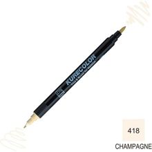 Zig Kurecolor Mangaka Fine & Brush CNKC-2200 418 Champagne Çift Taraflı Markör Kalem