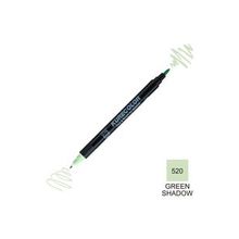 Zig Kurecolor Mangaka Fine & Brush CNKC-2200 520 Green Shadow Çift Taraflı Markör Kalem