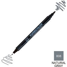 Zig Kurecolor Mangaka Fine & Brush CNKC-2200 808 Natural Gray Çift Taraflı Markör Kalem