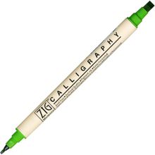 Zig Scroll Brush 047 Spring Green Kaligrafi Kalemi