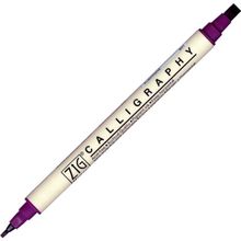 Zig Scroll Brush 801 Aubergine Kaligrafi Kalemi