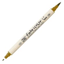Zig TC-4000 066 D.Oatmeal Fabrıcolor Twın Çift Uçlu Kumaş Kalemi
